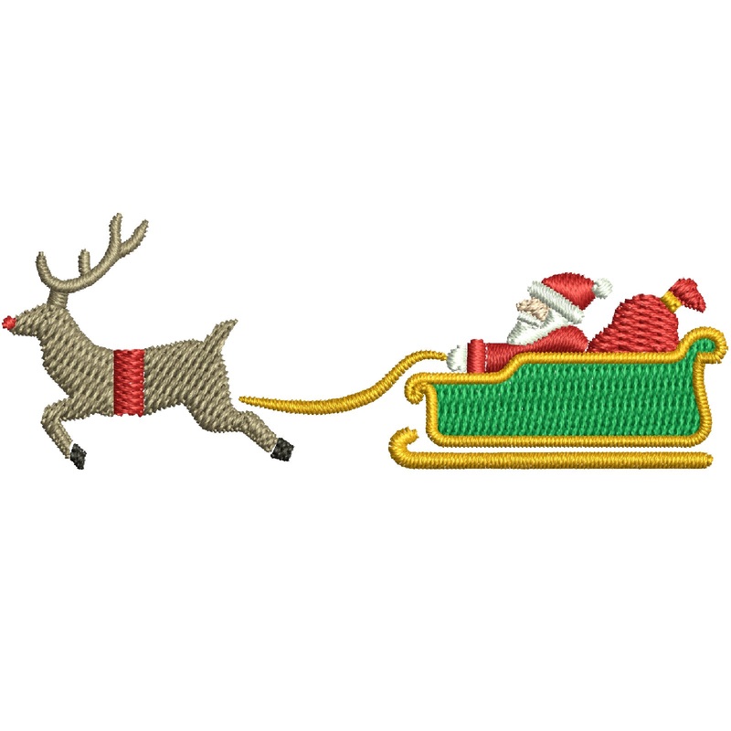 Santa En Route Default Title One Size