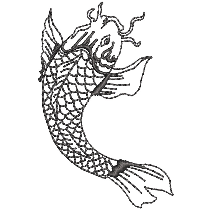 Tattoo Koi Fish Tattoo Koi Fish One Size