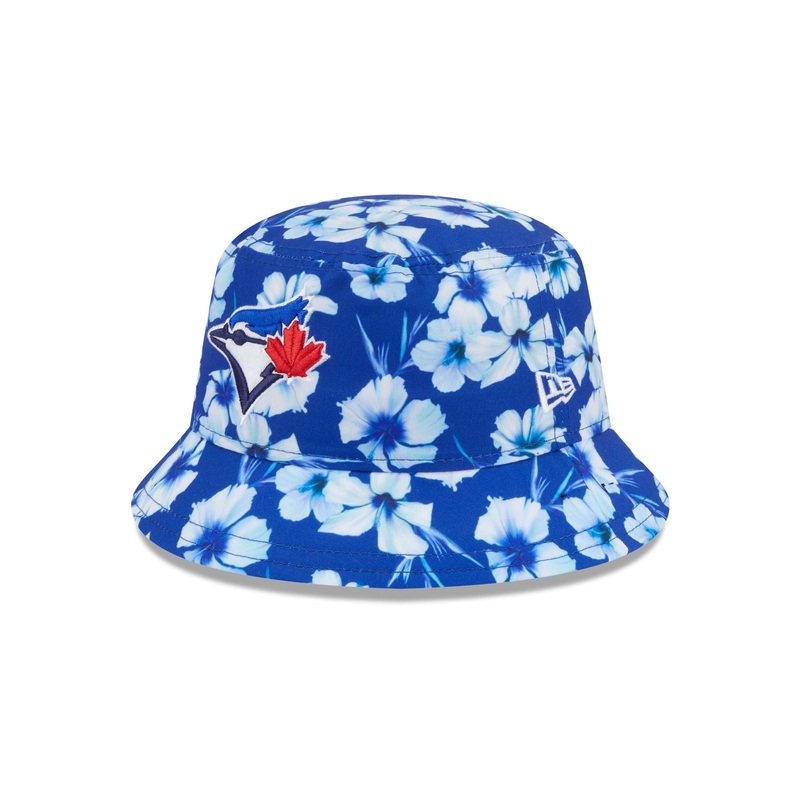 Toronto Blue Jays Pattern Bucket Hat S