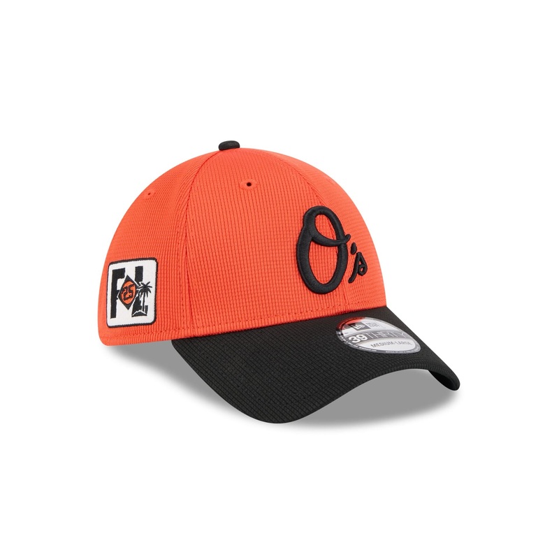 Baltimore Orioles 2025 Spring Training 39THIRTY Stretch Fit Hat S/M