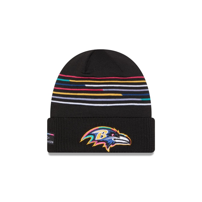 Baltimore Ravens 2025 Crucial Catch Cuff Knit Hat One Size