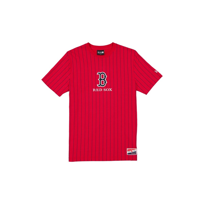 Boston Red Sox Throwback Pinstripe T-Shirt S