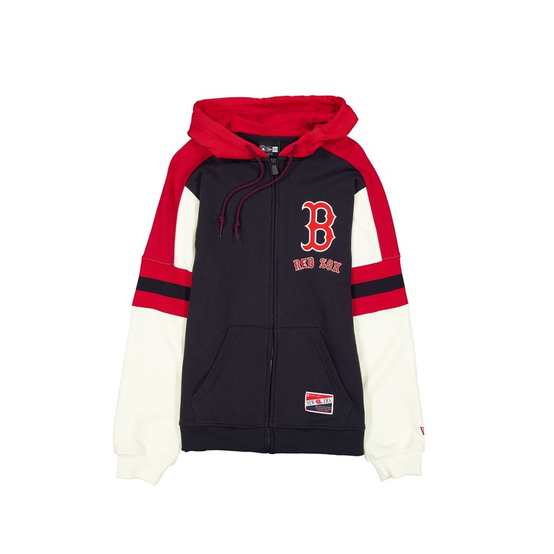 Boston Red Sox Throwback Zipper Hoodie S