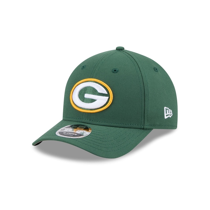 Green Bay Packers Team 9FORTY M-Crown Snapback Hat One Size