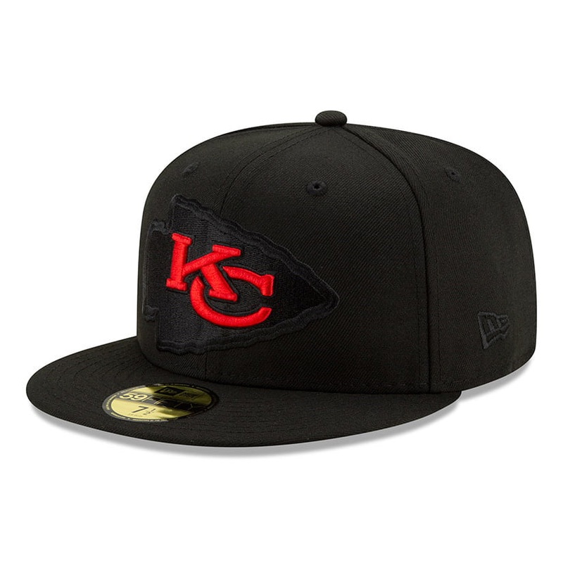 New Era 59FIFTY Kansas City Chiefs Baseball Cap – NFL Elements 2.0 – Black 7