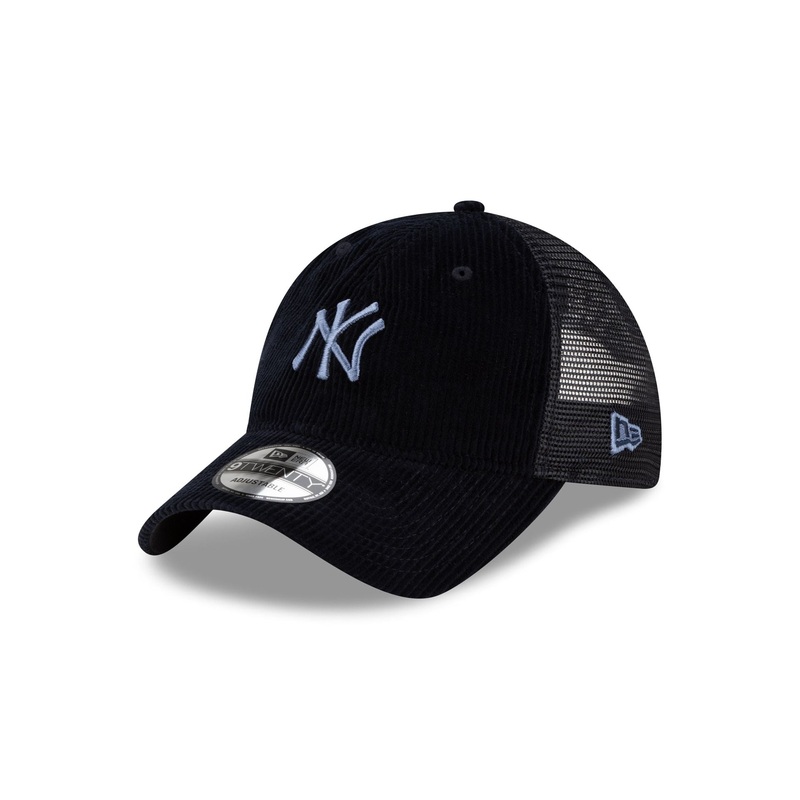 New York Yankees Cord 9TWENTY Trucker Hat One Size