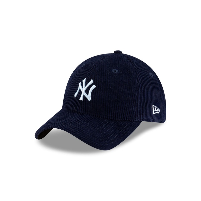 New York Yankees Women’s Navy Blue Cord 9TWENTY Adjustable Hat One Size