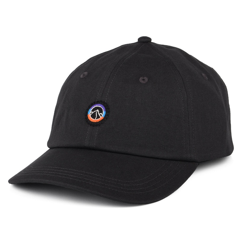 Patagonia Hats Fitz Roy Icon Trad Organic Cotton Baseball Cap – Ink Black Adjustable