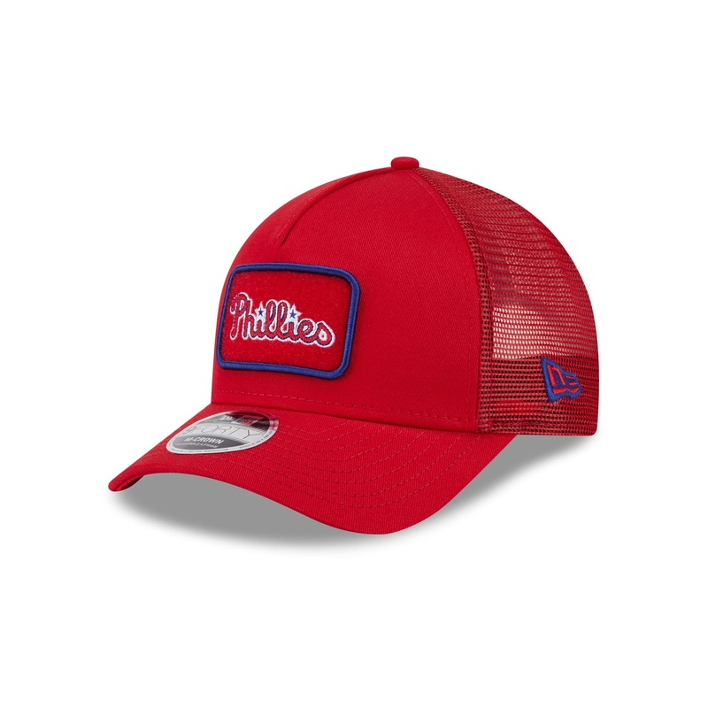 Philadelphia Phillies Tonal Patch 9FORTY M-Crown A-Frame Trucker Hat One Size