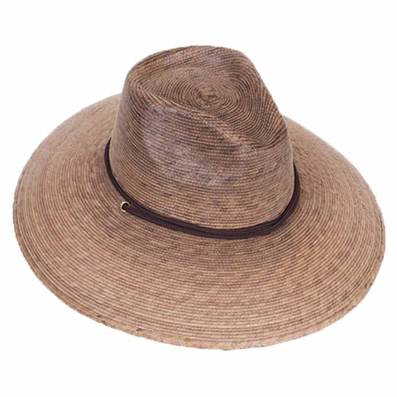 Rio Burnt Palm Leaf Safari Hat with Chin Strap – Tula Hats Burnt Palm S/M (56 – 57 cm)