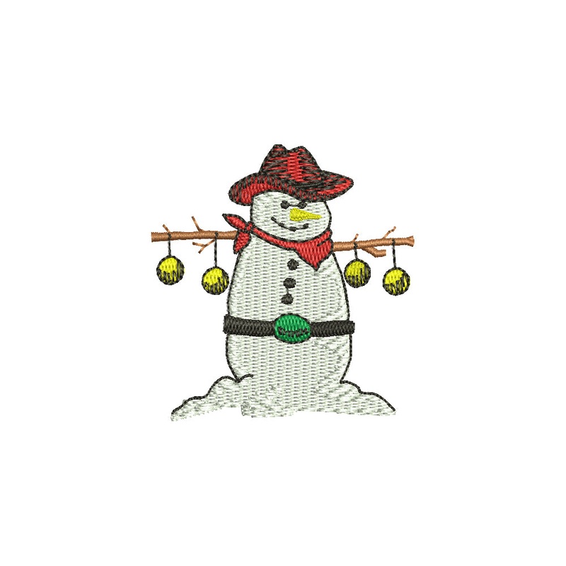Western Snowman Default Title One Size