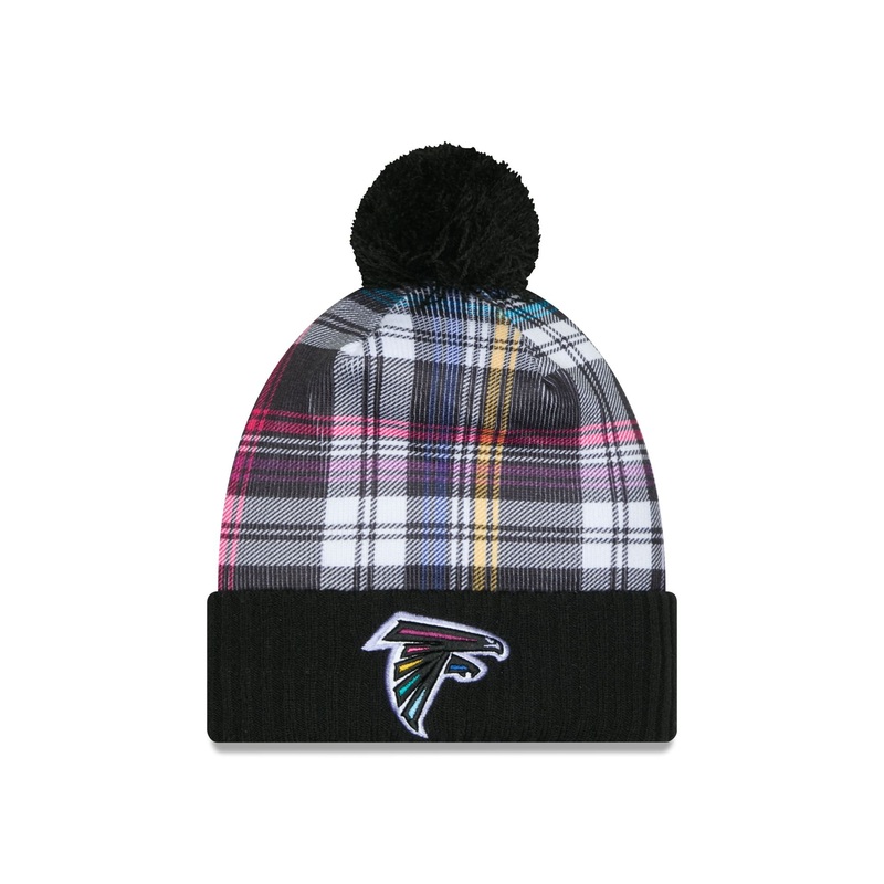 Atlanta Falcons 2024 Crucial Catch Sport Pom Knit Hat One Size