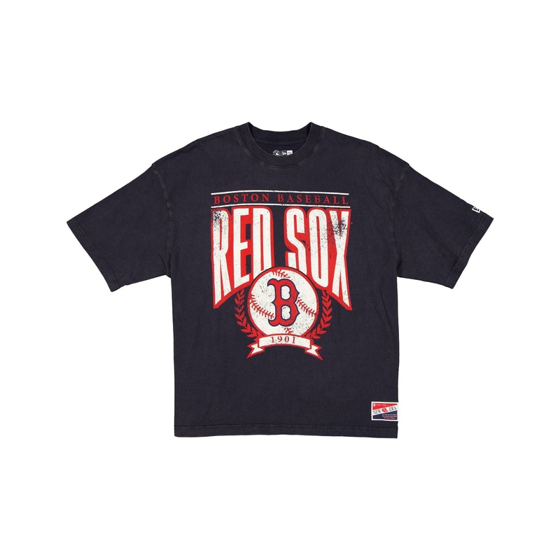 Boston Red Sox Throwback Boxy T-Shirt S