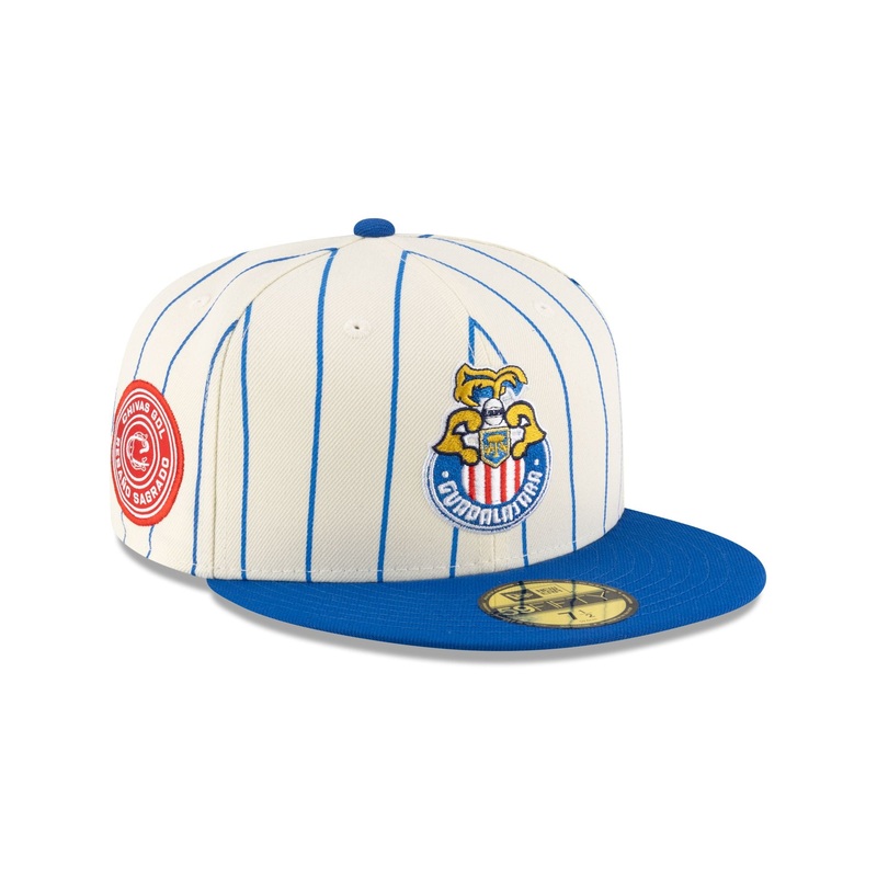 Chivas Retro Pinstripe 59FIFTY Fitted Hat 7