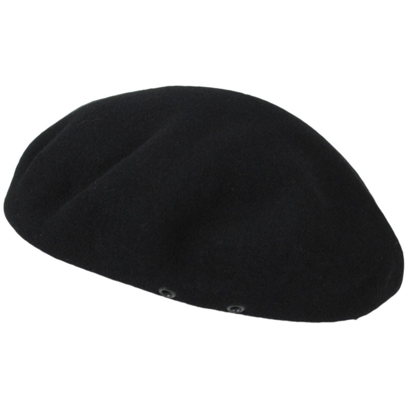 Cobra Wool Military Beret NOIR 55cm
