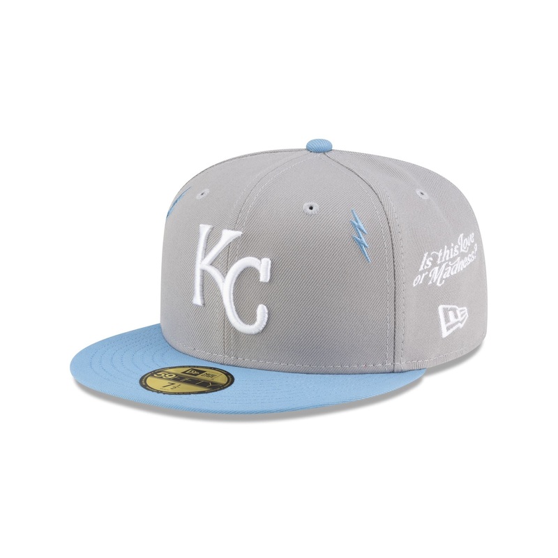 Diet Starts Monday x Kansas City Royals Lightening Bolts 59FIFTY Fitted Hat 7