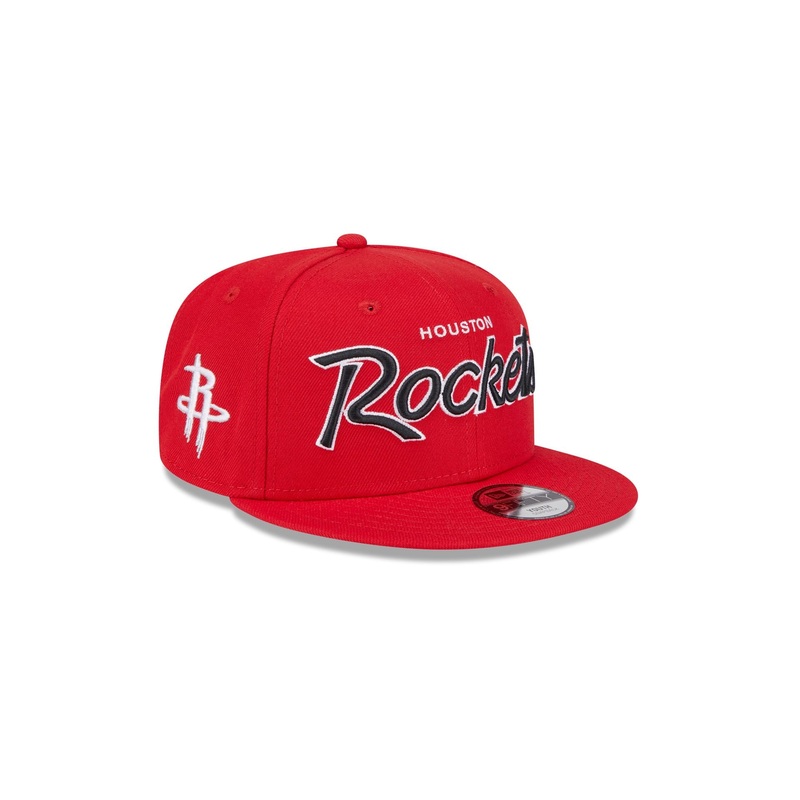 Houston Rockets Script Kids 9FIFTY Snapback Hat One Size