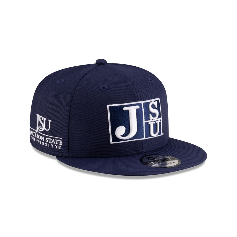 Jackson State Tigers Navy 9FIFTY Snapback Hat One Size