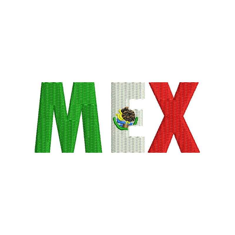 Mexico MEX Flag Default Title One Size