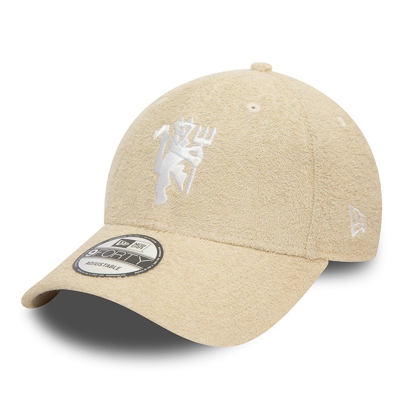 New Era 9FORTY Manchester United FC Baseball Cap – Terry – Stone Adjustable