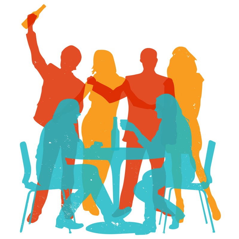 Party Silhouette Default Title One Size