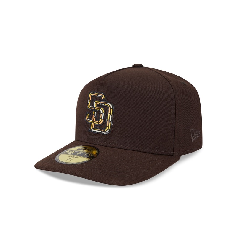San Diego Padres Stained Glass 59FIFTY A-Frame Fitted Hat 7