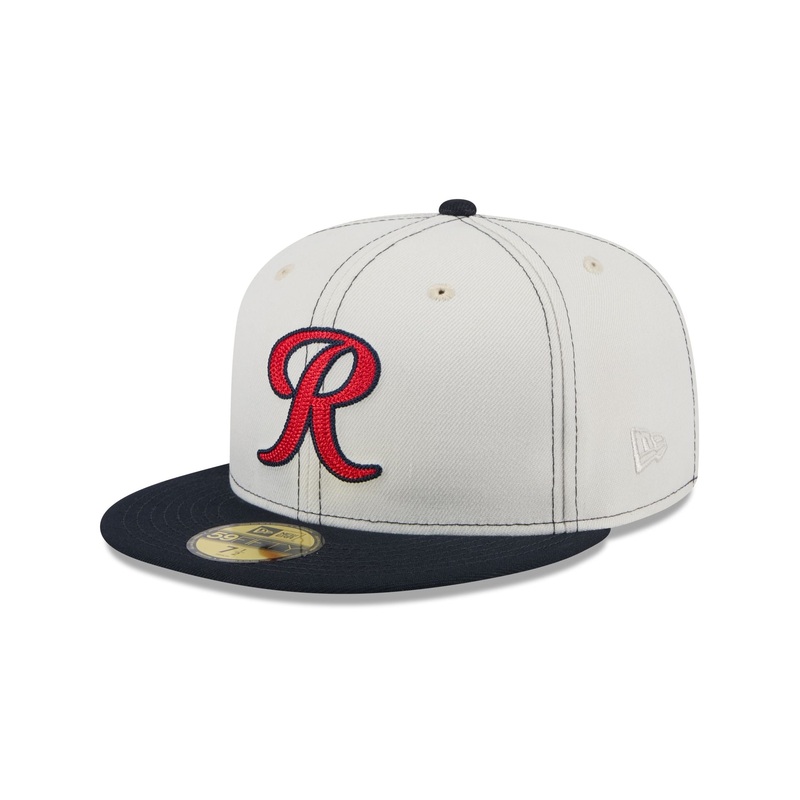 Tacoma Rainiers Sandy Linen 59FIFTY Fitted Hat 7