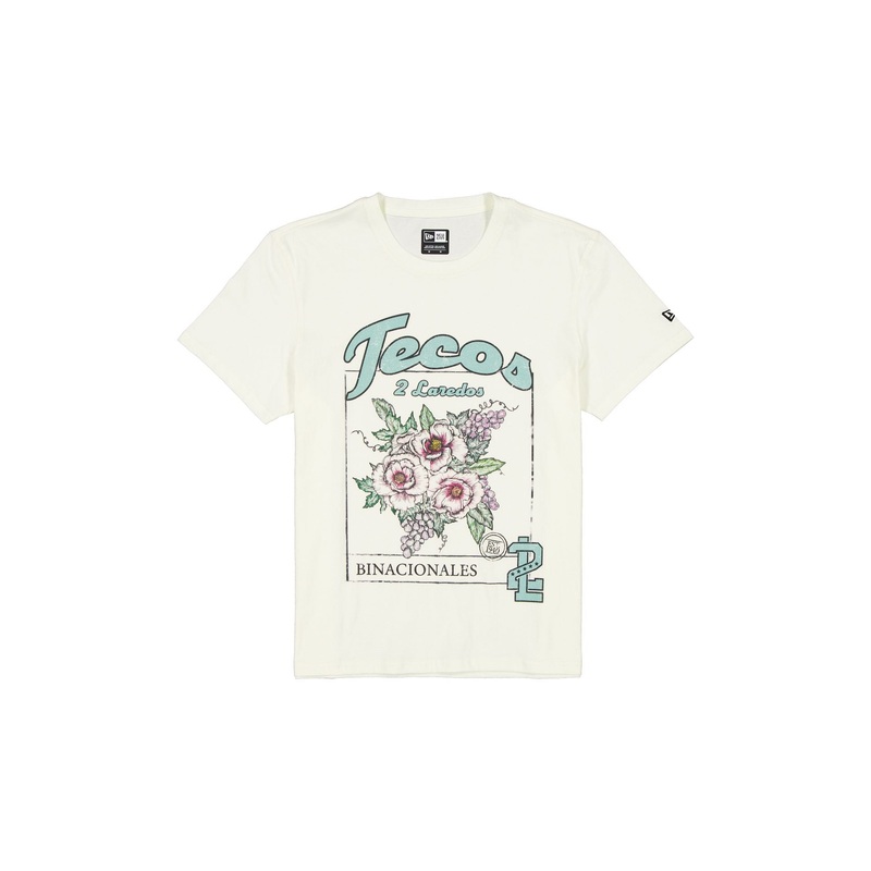 Tecolotes de los Dos Laredos Stone Floral T-Shirt S