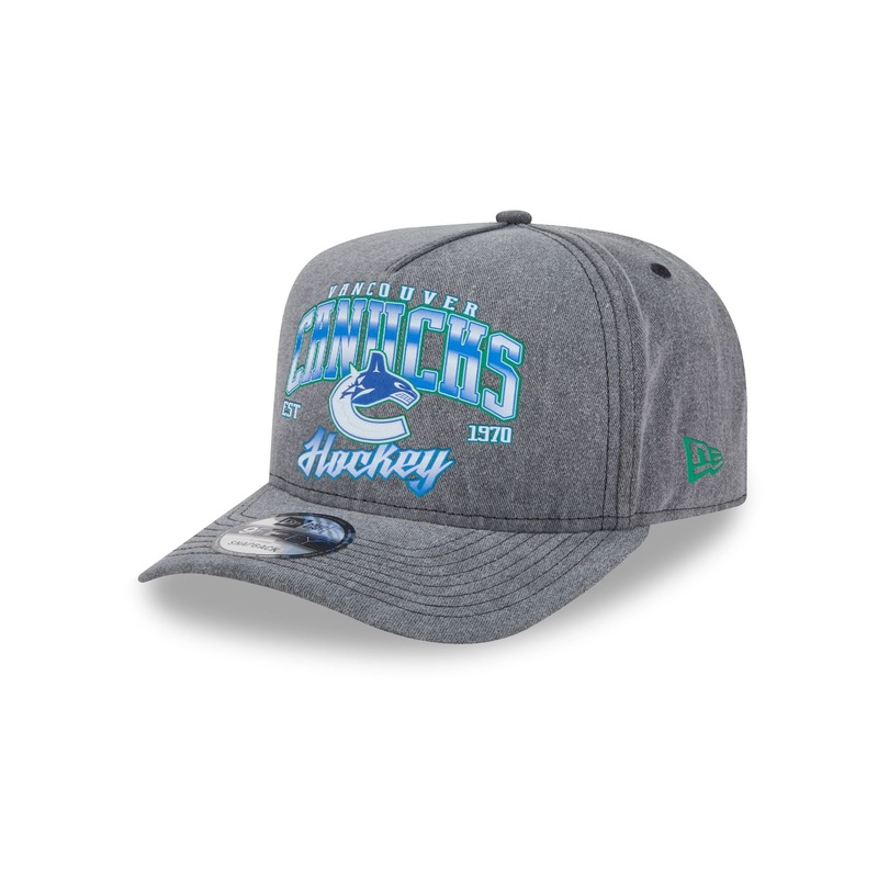 Vancouver Canucks Washed 9FIFTY A-Frame Snapback Hat One Size