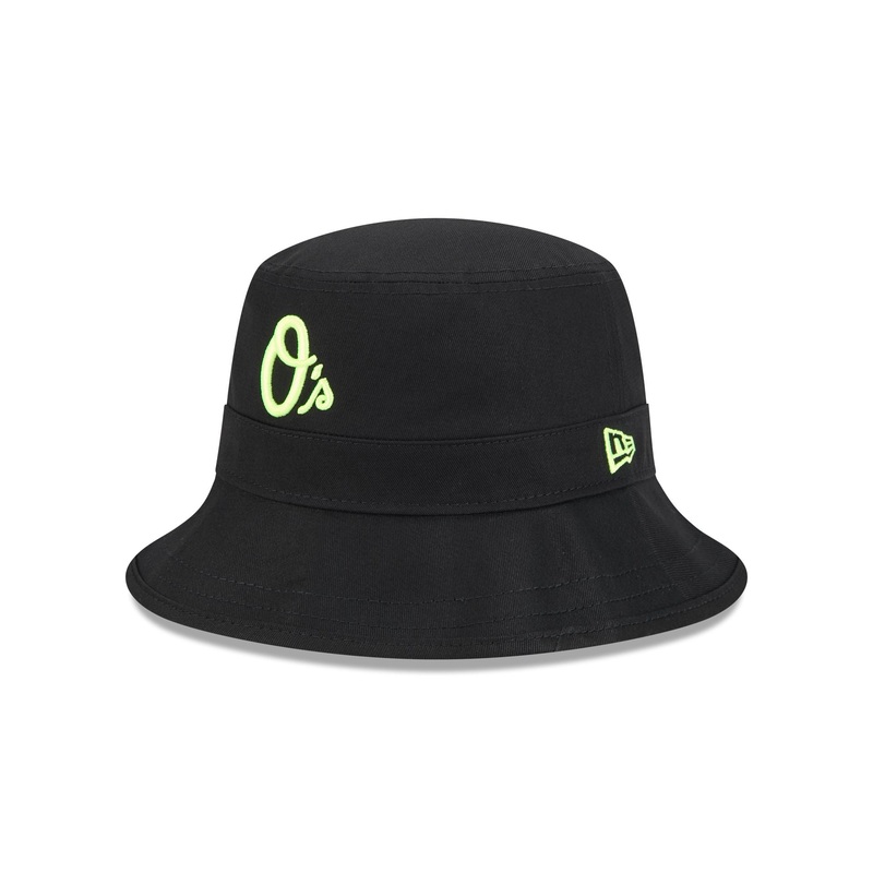Baltimore Orioles Hi Vis Doodle Bucket Hat S