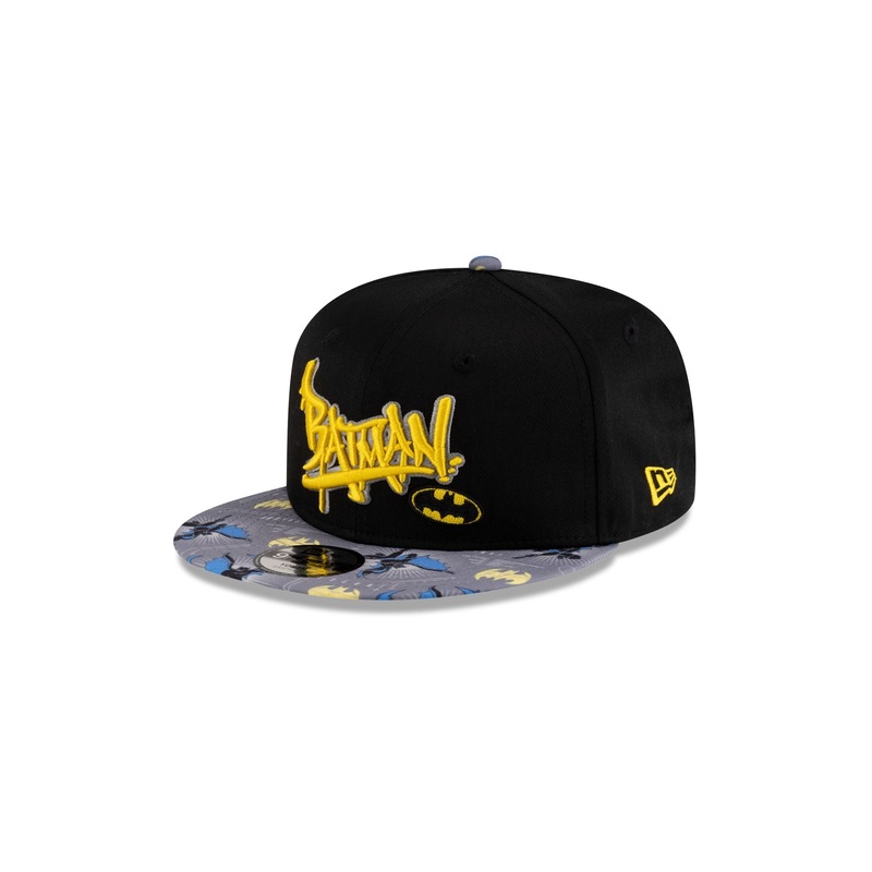 Batman Kids Black 9FIFTY Snapback Hat Youth