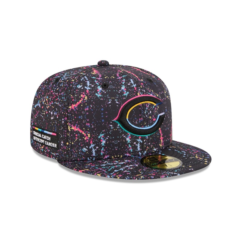 Chicago Bears 2025 Crucial Catch 59FIFTY Fitted Hat 7