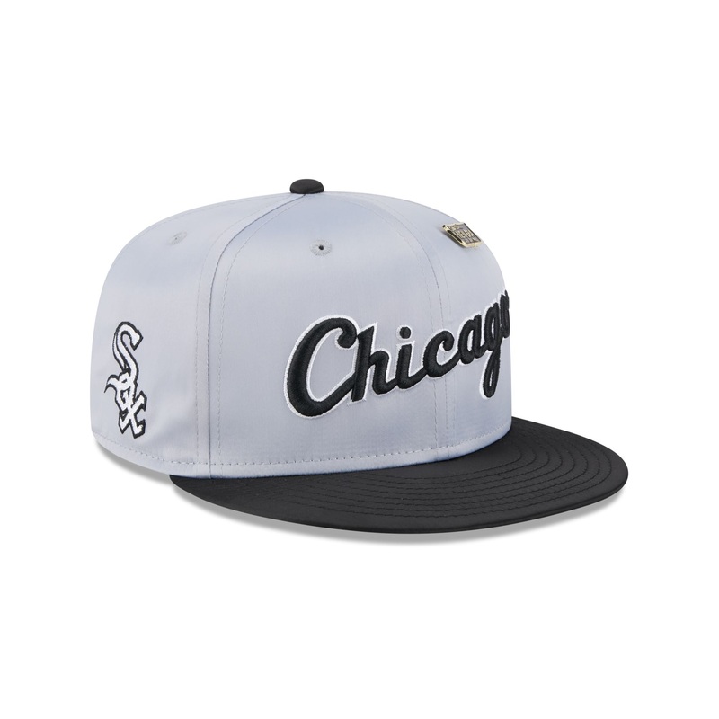Chicago White Sox Spring Satin 59FIFTY Fitted Hat 7