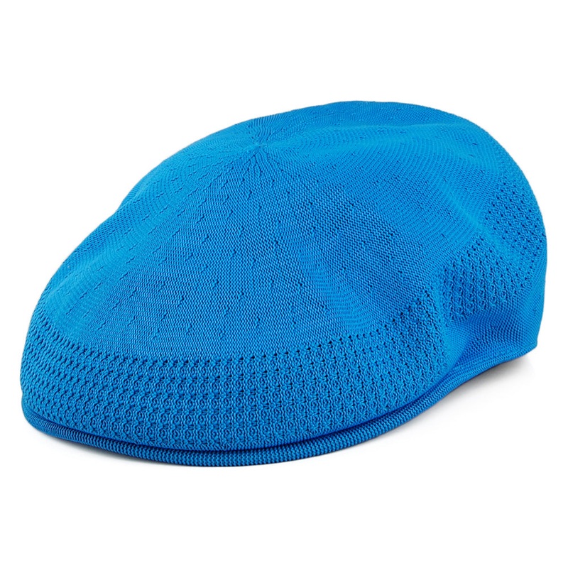 Kangol Tropic 504 Ventair Flat Cap – Bright Blue S