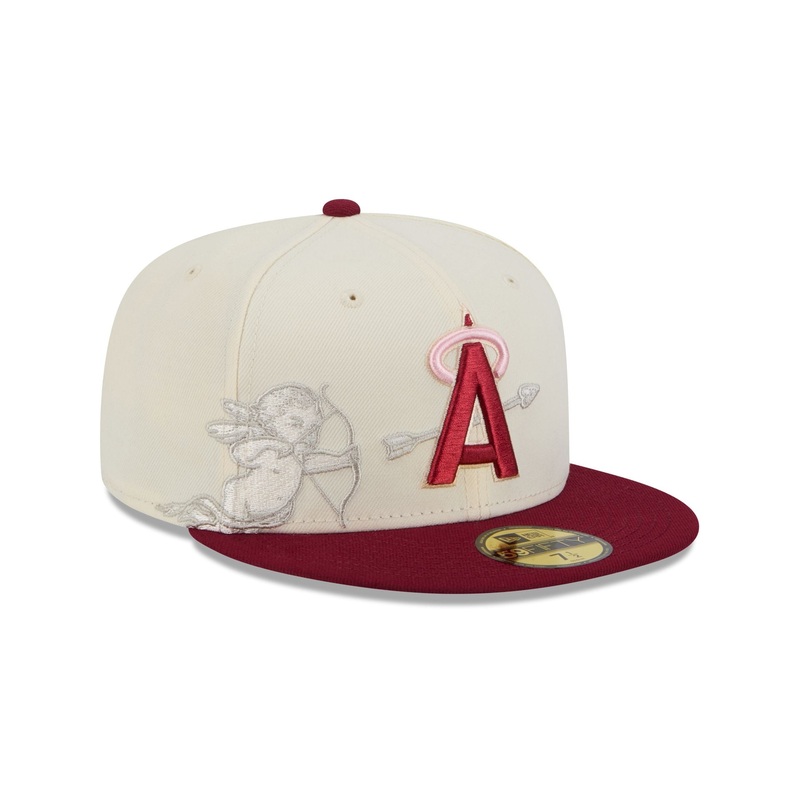 Los Angeles Angels Cherub 59FIFTY Fitted Hat 7