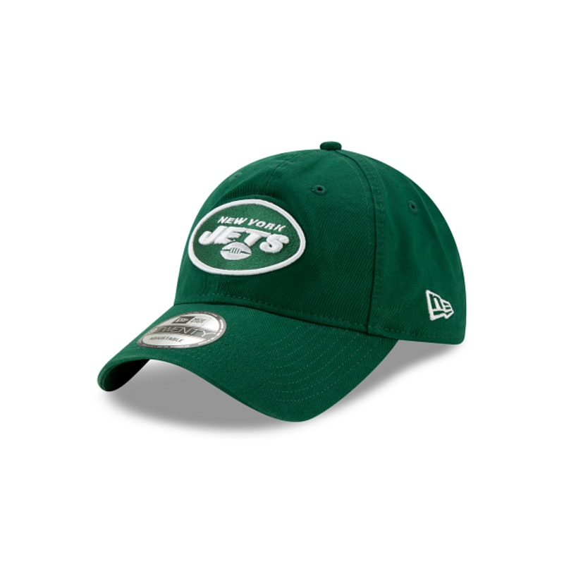 New York Jets Core Classic Green 9TWENTY Adjustable Hat One Size
