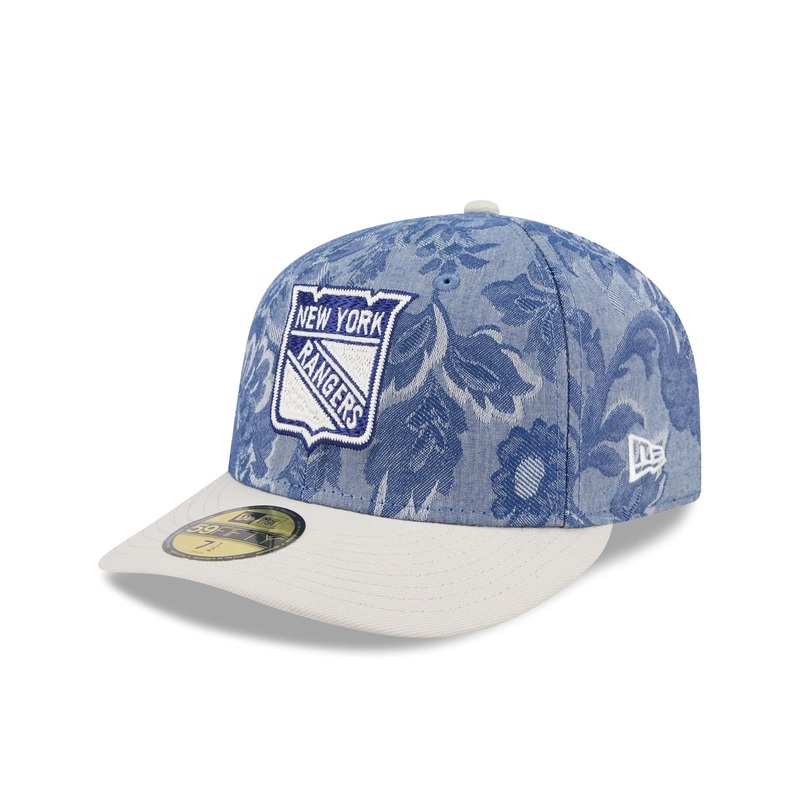 New York Rangers Two-Tone Denim 59FIFTY Fitted Hat 7