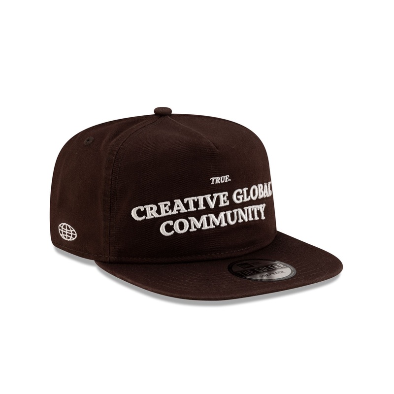 TRUE. Burnt Wood Golfer Hat One Size