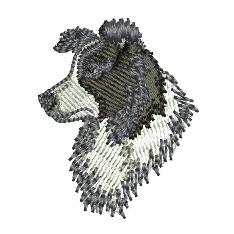 Border Collie Head Design Default Title One Size