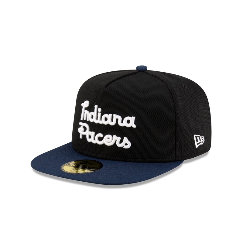 Indiana Pacers Dashmark Mesh 59FIFTY A-Frame Fitted Hat 7