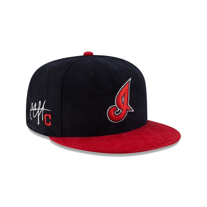 Just Caps Player Corduroy Cleveland Guardians CC Sabathia 59FIFTY Fitted Hat 7