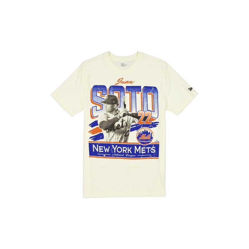 New York Mets Juan Soto White T-Shirt S