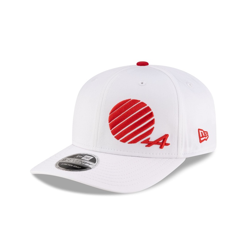 2025 Japan Race Special BWT Alpine F1 Team 9SEVENTY Stretch-Snap Hat One Size