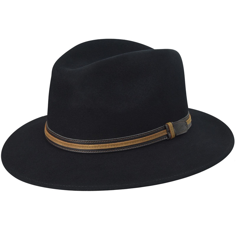 Brandt Fedora Black S