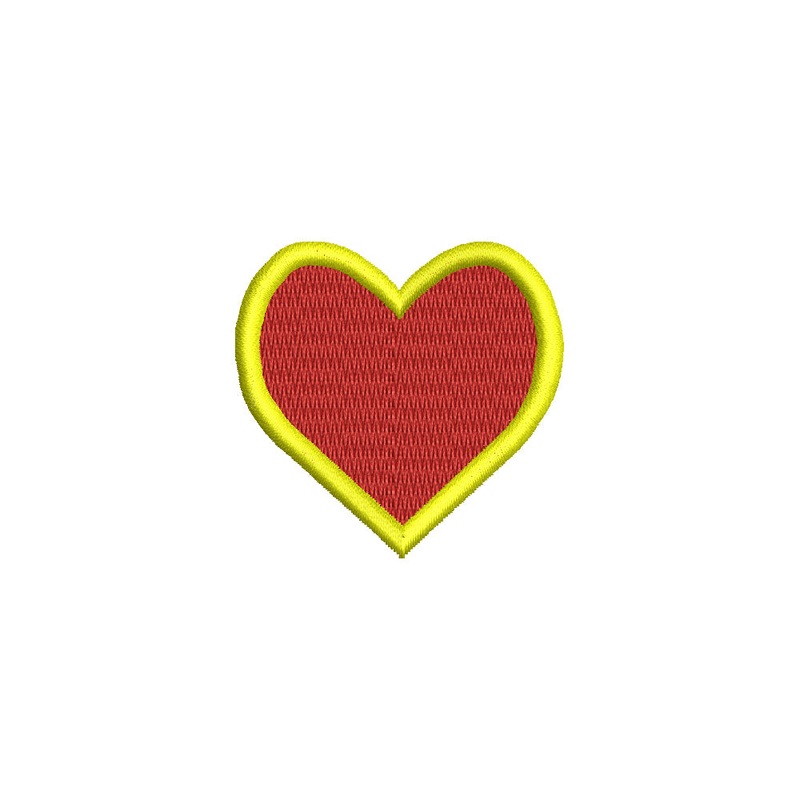 Heart with Outline Default Title One Size