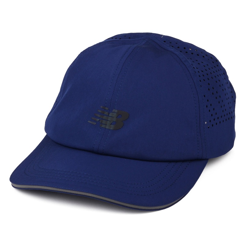 New Balance Hats Laser Performance Running Baseball Cap – Navy Blue Adjustable