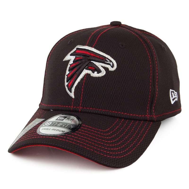 New Era 39THIRTY Atlanta Falcons Baseball Cap – NFL Onfield Road – Black Small/Medium