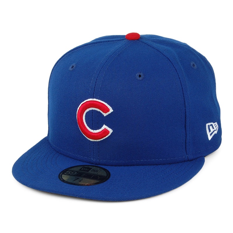 New Era 59FIFTY Chicago Cubs Baseball Cap – MLB On Field AC Perf – Blue 7