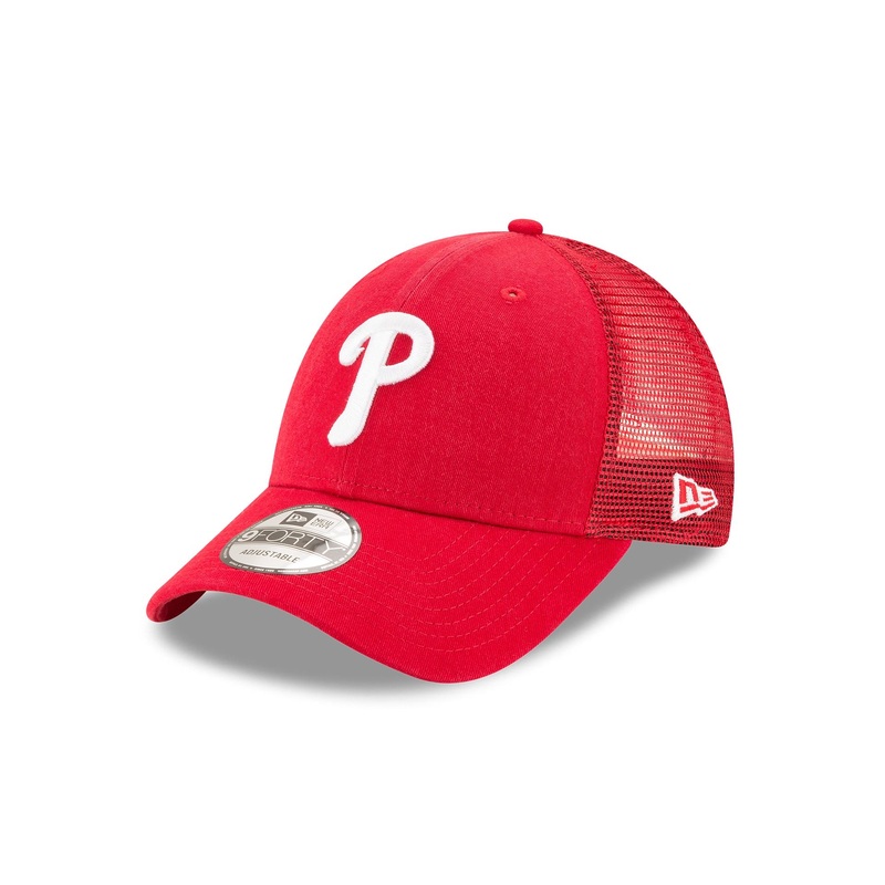 Philadelphia Phillies 9FORTY Trucker Hat One Size