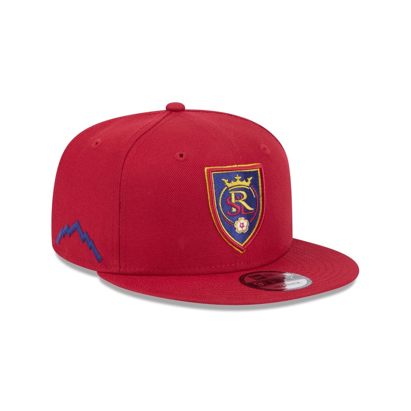 Real Salt Lake 2024 Jersey Hook 9FIFTY Snapback Hat One Size